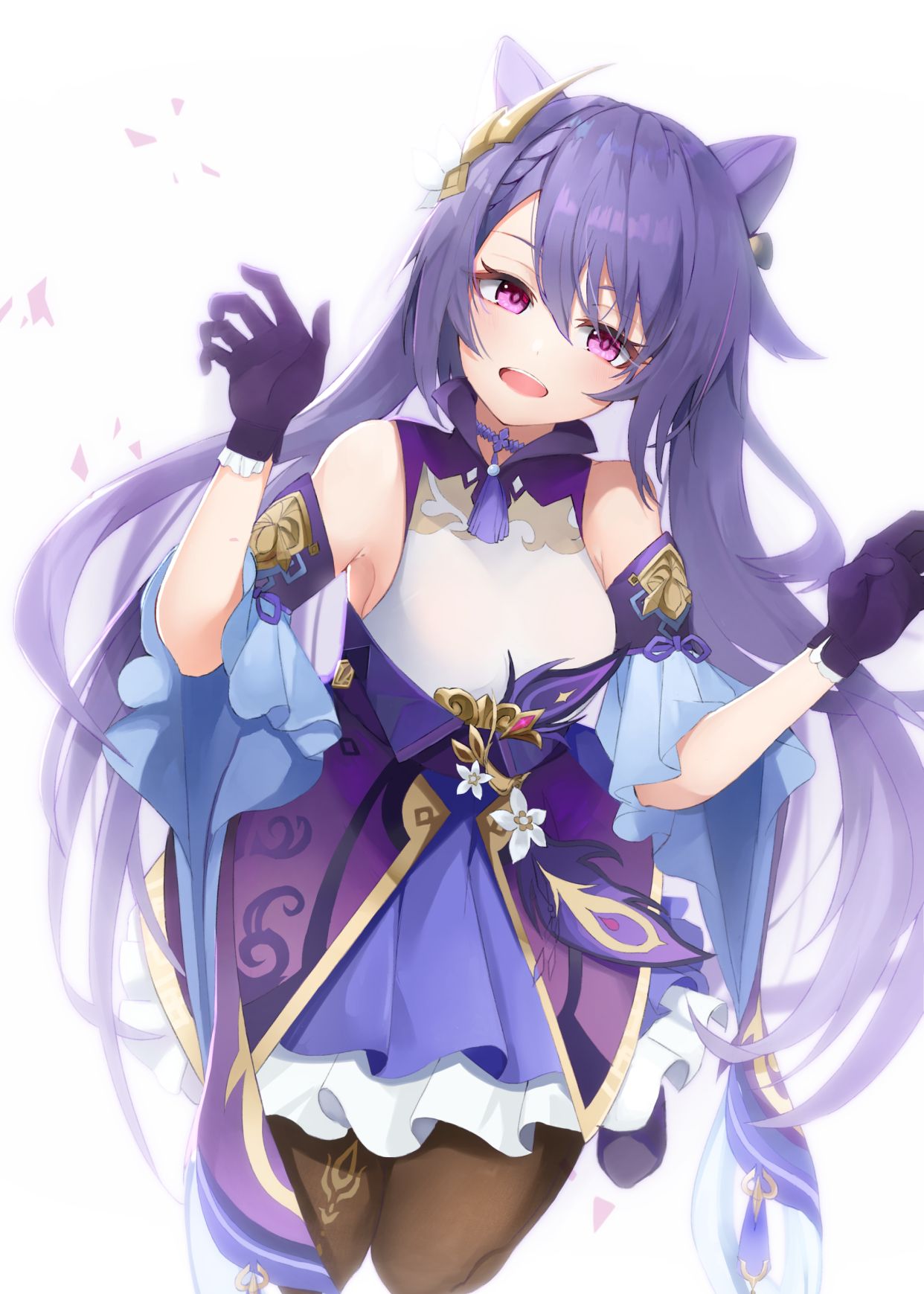 《原神》刻晴深受"绅士"玩家追捧,原因:黑丝双马尾屁斜剑法