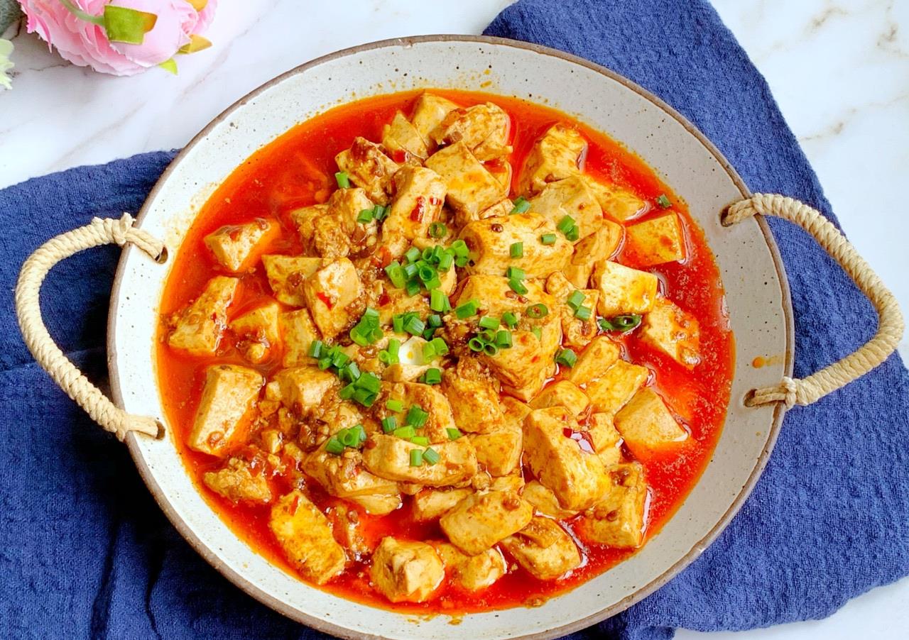 家常麻婆豆腐,做法简单,麻辣鲜香,太下饭了_高清图集_新浪网