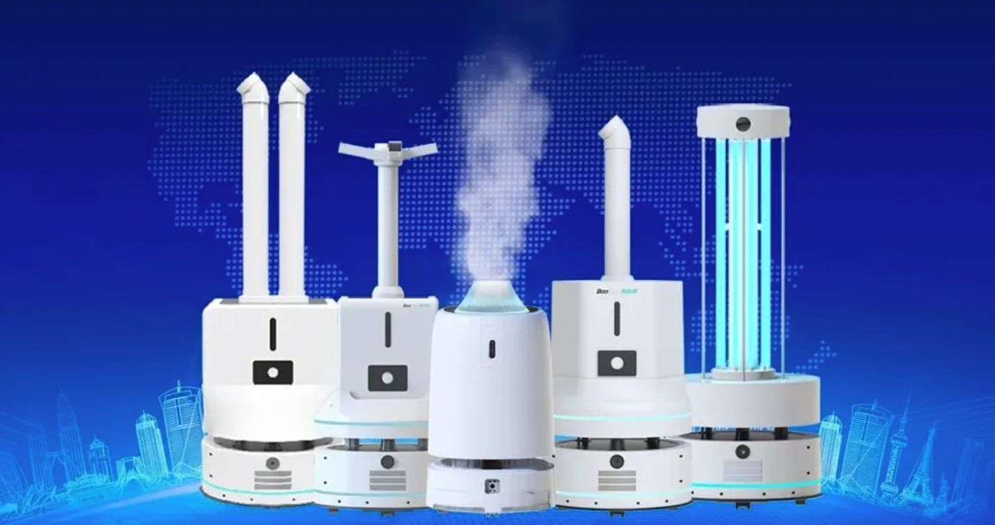 推出智能防疫消毒杀菌机器人系列解决方案