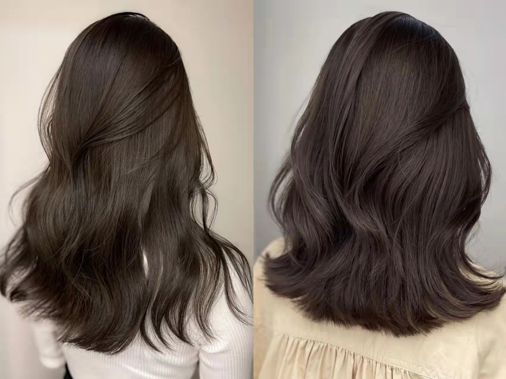 显白不挑人高级感十足的冷棕色掉色慢不伤发提亮肤色又减龄