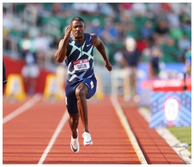 感动39岁传奇加特林美锦赛拉伤16天后复出跑出10秒21获第六