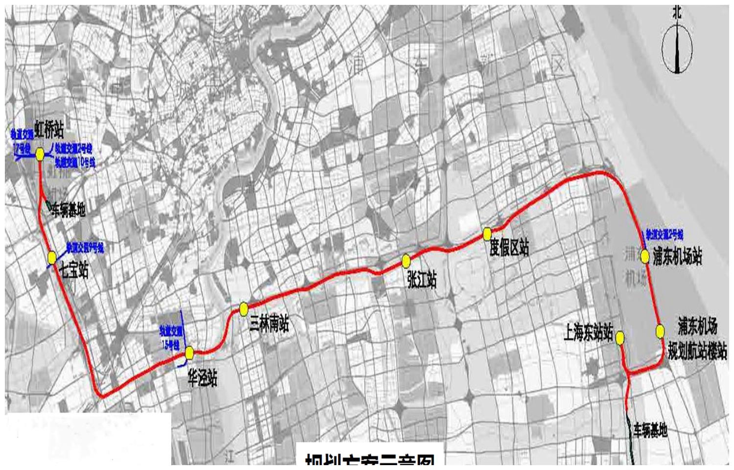 上海27号线线路图高清图片