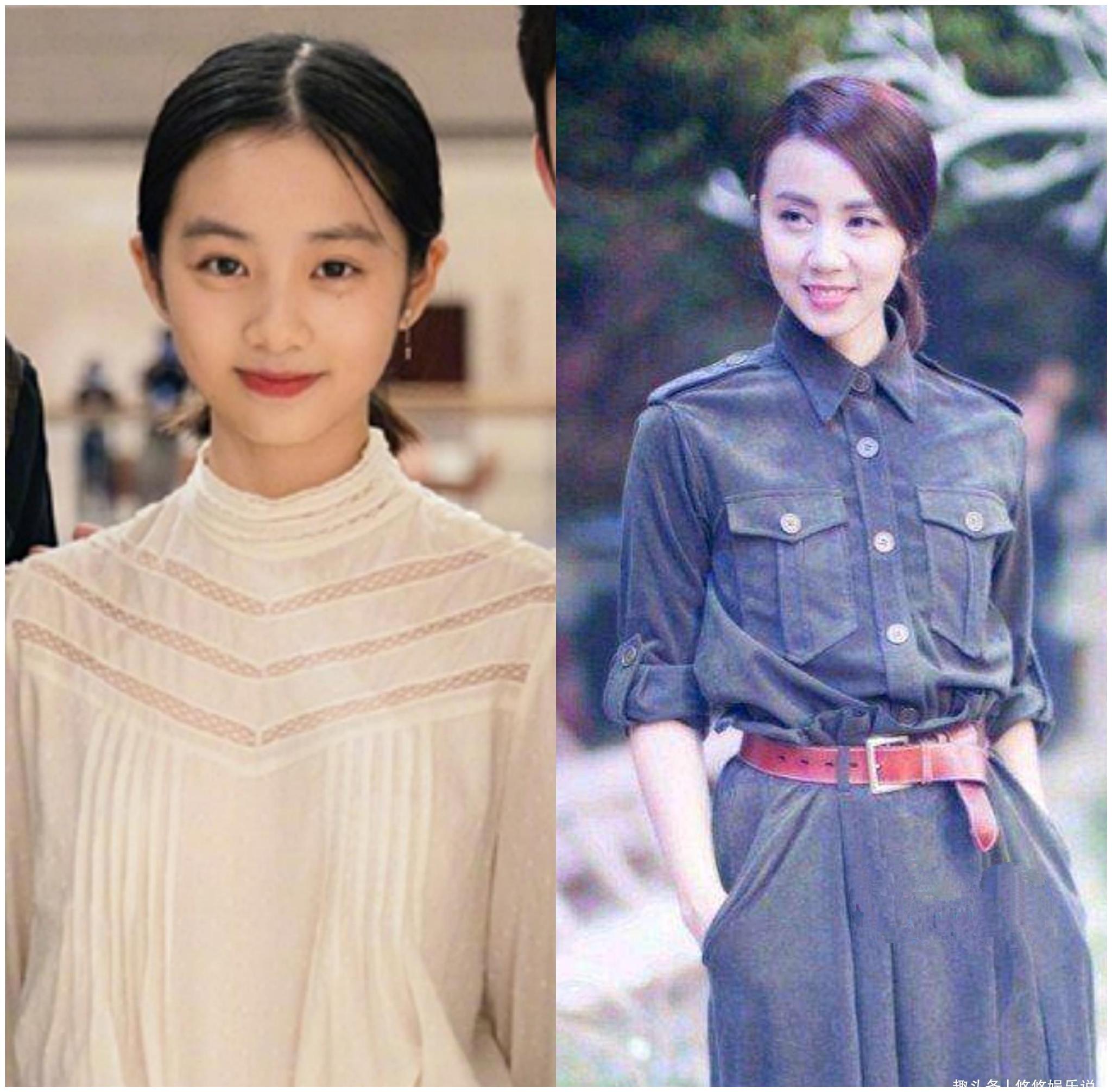 黄磊晒合影46岁何炅和14岁多多像兄妹多多孙莉傻傻分不清