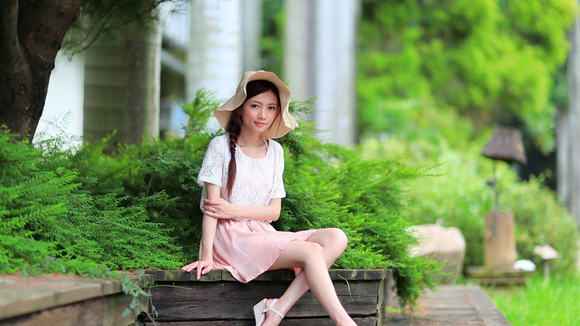 开学季小清新校园美女短裙写真图集