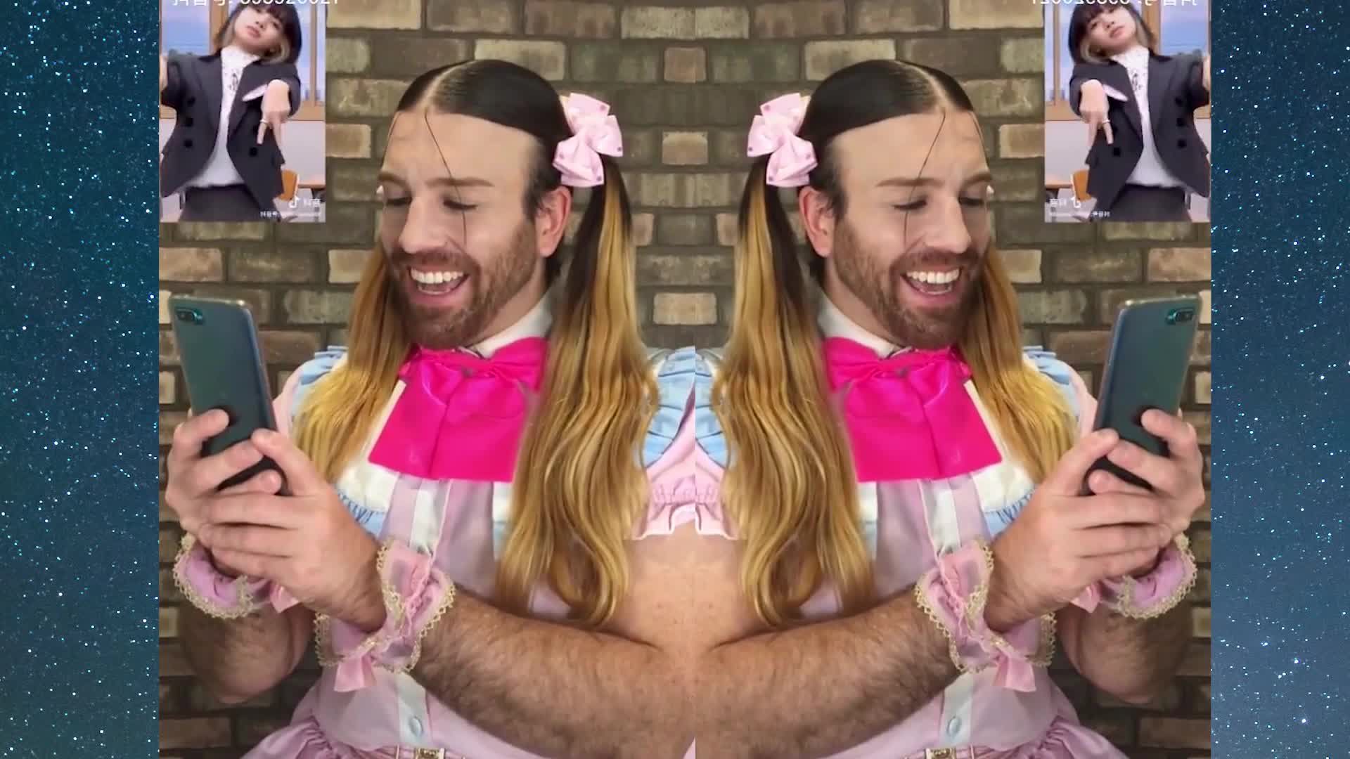 金刚芭比版螃蟹舞,跳的比lisa还漂亮,还妖娆