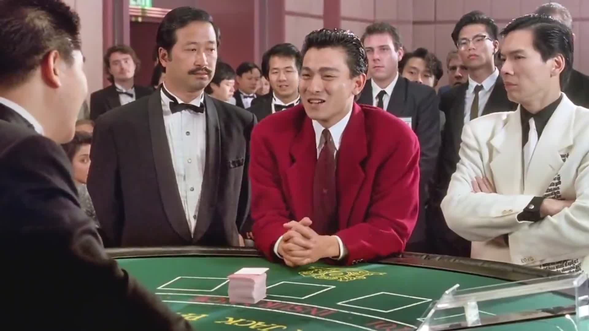 赌侠华仔扮演赌侠叱咤赌场令对手叹服太帅了