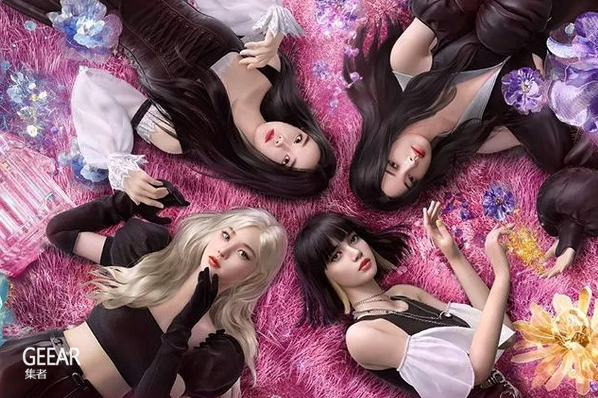 blackpink以虚拟造型推出新歌mv