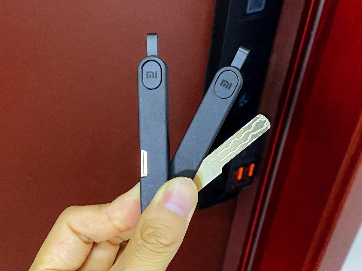 全自动门锁自带猫眼小米全自动智能门锁pro