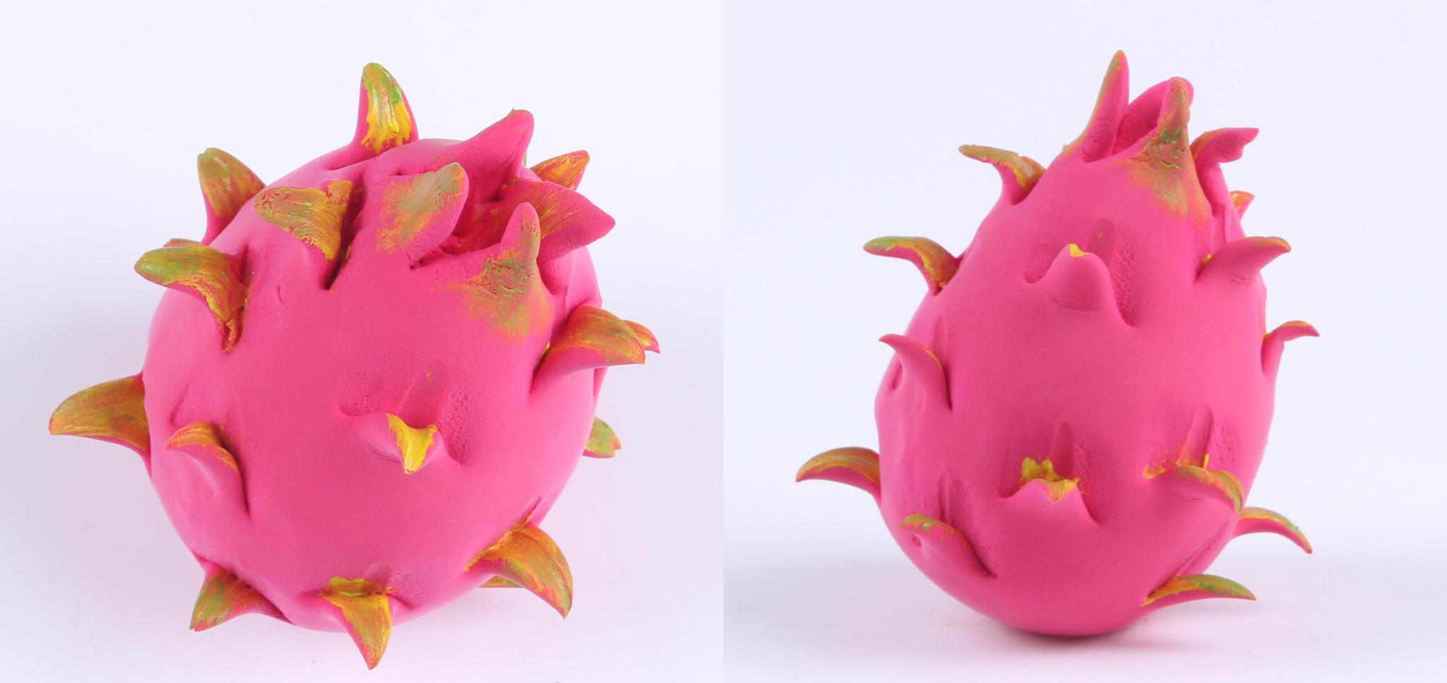 儿童抗菌粘土diy教程——火龙果