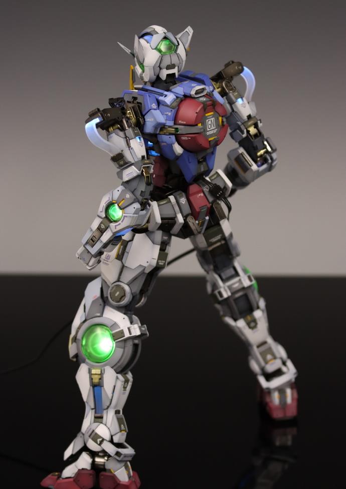 老衲经典配色能天使高达模型改