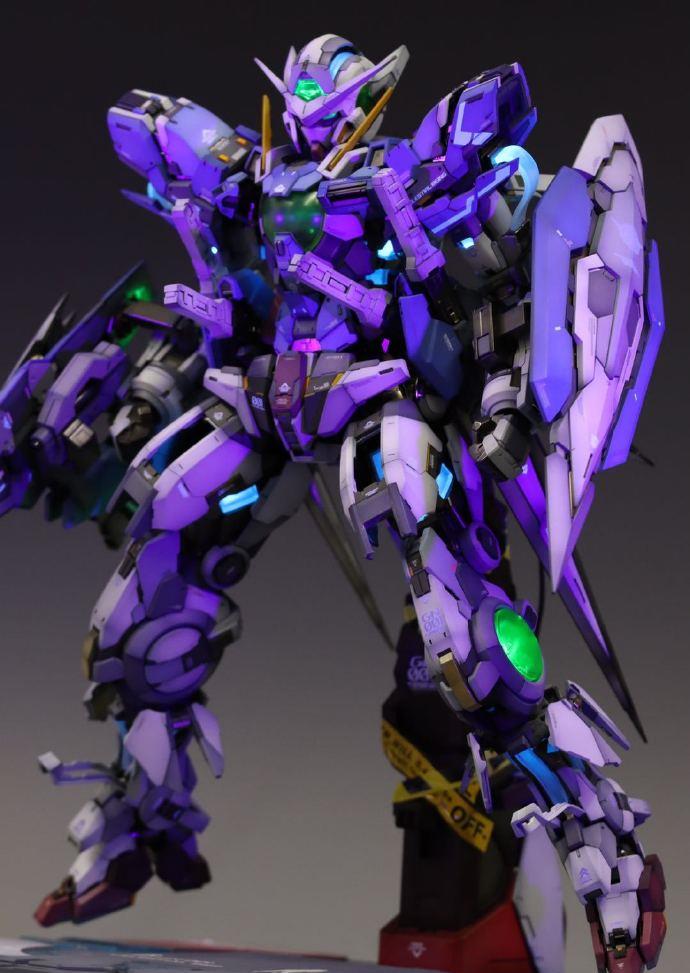 老衲经典配色,能天使高达模型改|老衲|模型|天使_新浪新闻