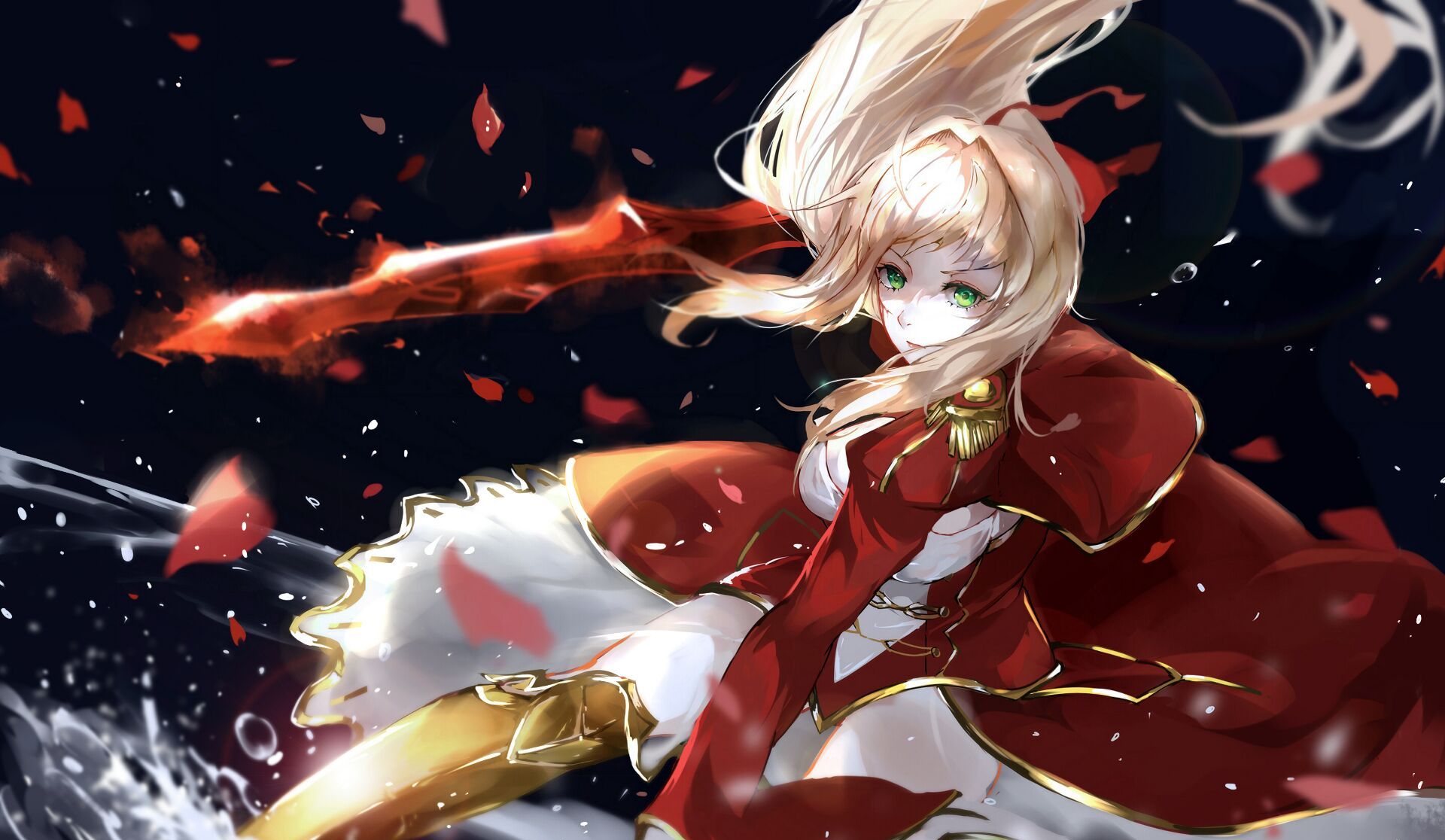 动漫壁纸 战斗是一门艺术 画师vardan