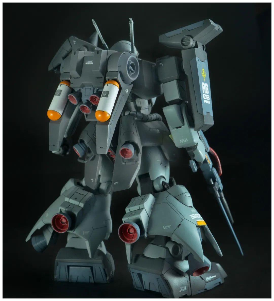 hg扎古3细节改造看起来犹如一台mg