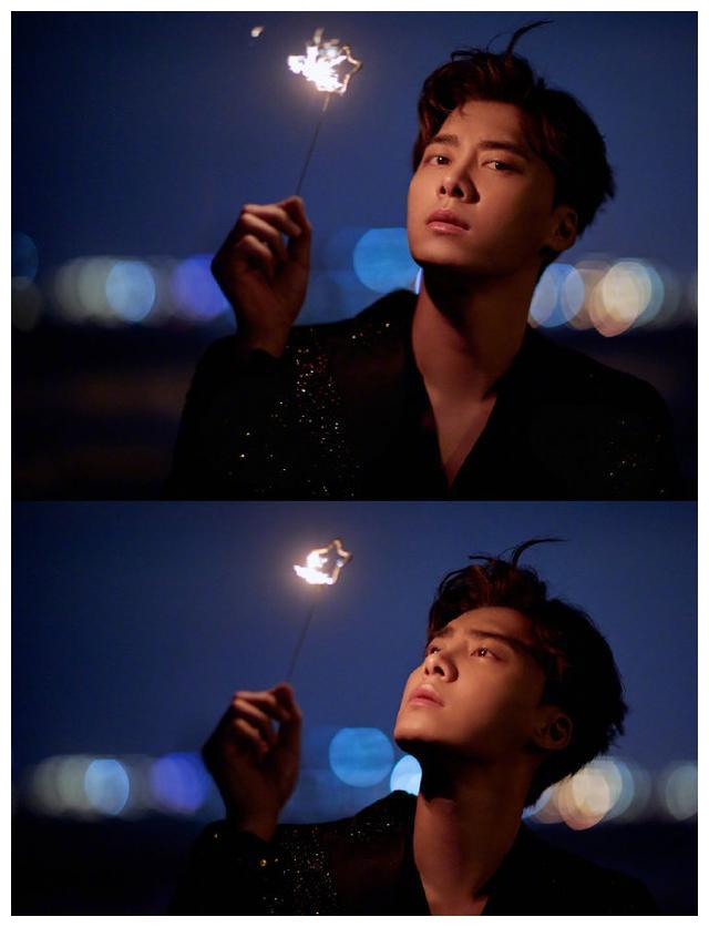 当红明星纷纷拍摄冬日烟花大片,氛围感十足!到底谁拍得最好看?