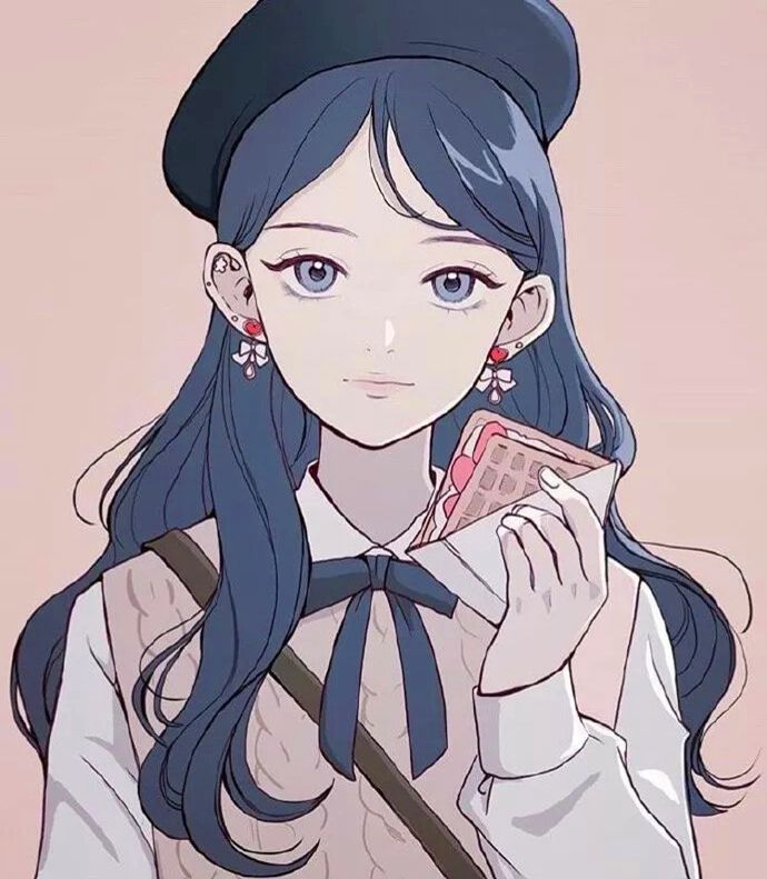 韩国绘师精美动漫女生手绘图集这样的小姐姐你爱了吗