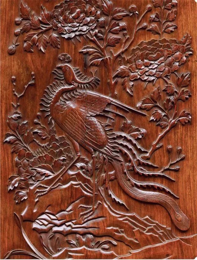 最安値限定SALE ☆ 家具 紅木透彫夔龍紋小博古架 ☆ 時代物 花卉 彫刻