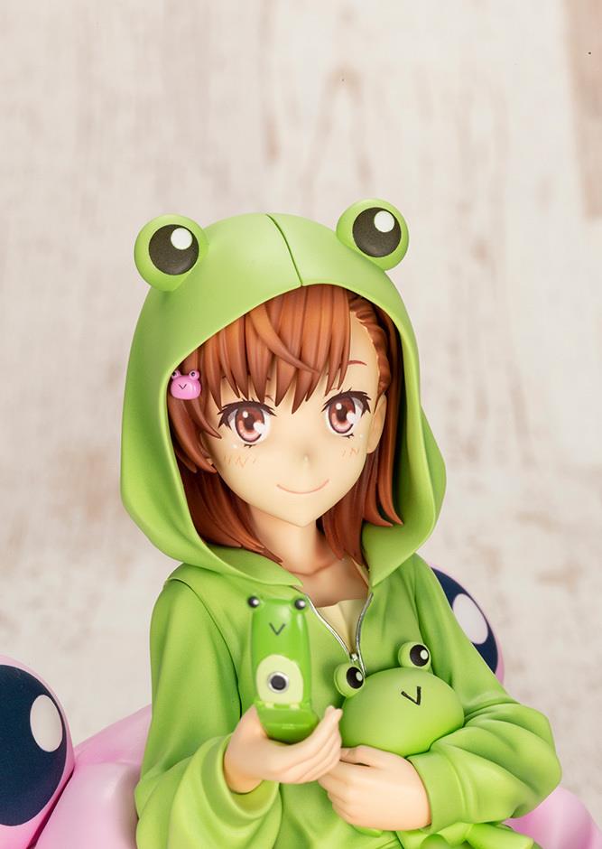 《科学超电磁炮t》炮姐御坂美琴呱太睡衣1/7比例手办