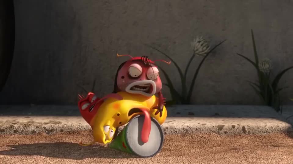 爆笑虫子,被炸了吗?