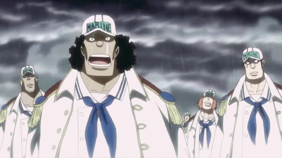 海贼王简单混剪一下罗杰vs卡普最后罗杰被捕了哈哈哈