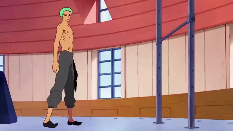 千万不要拿索隆的健身器材后果真的很严重