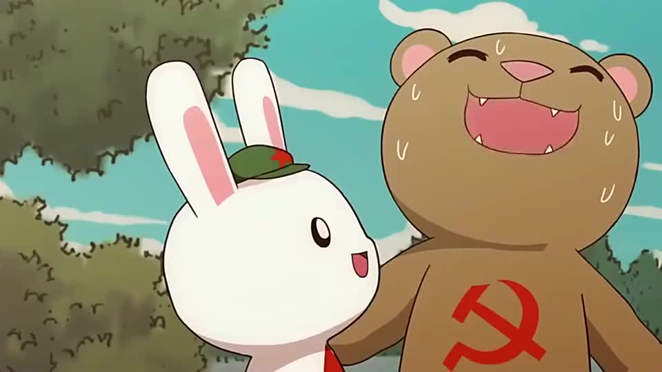 那年那兔那些事儿毛熊今天高兴四处吹嘘兔子不料付出了代价