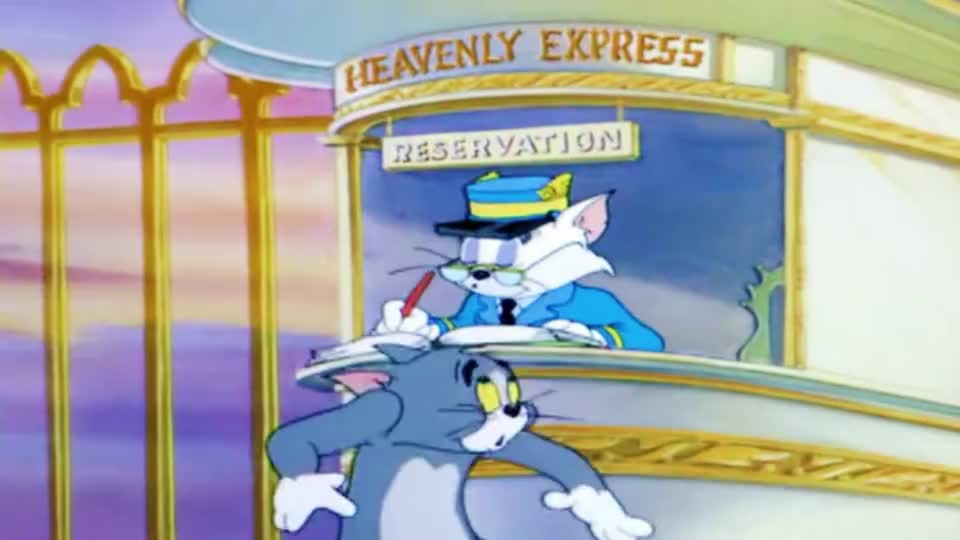 猫和老鼠:汤姆想要上天堂,还需要杰瑞的签名