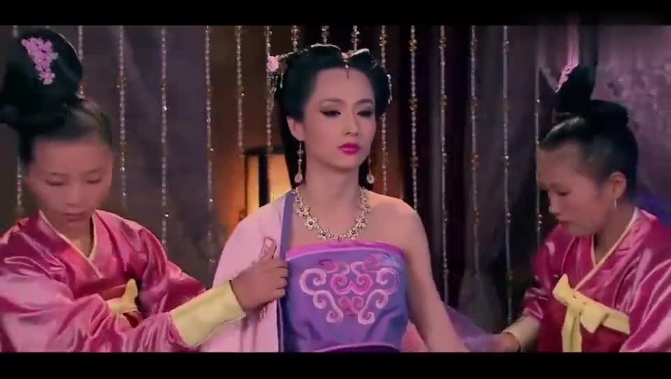 杨坚刚纳了陈慧儿,不料被杨广看到,眼睛都挪不开了