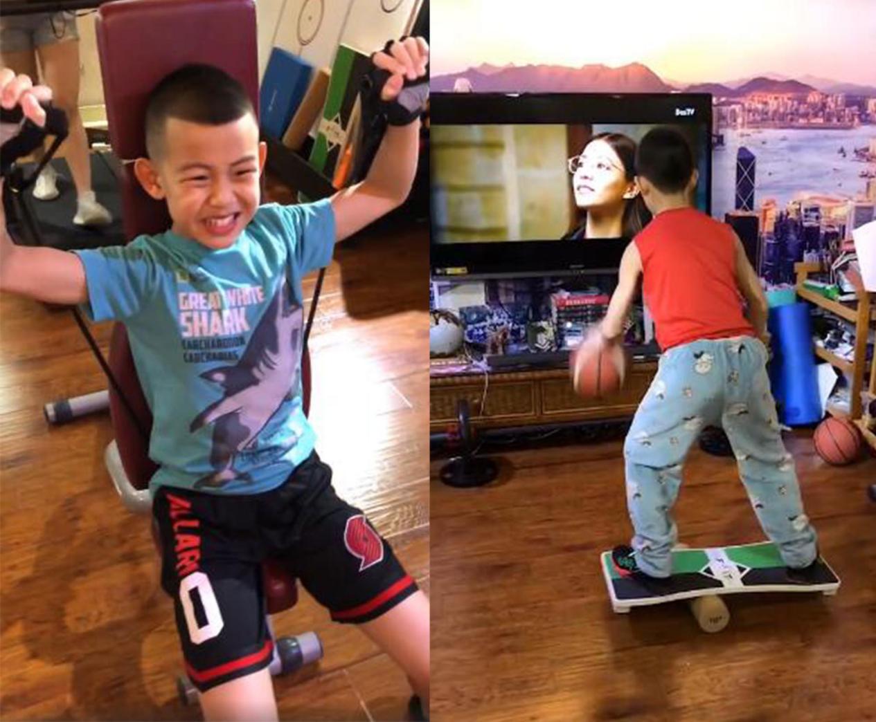 都在关注独臂男孩?10岁小孩立志要打nba,成王仕鹏第二!