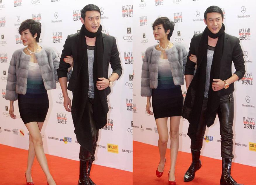 鲍蕾留短发让人记得住走帅气路线穿垫肩装气质强外貌更吸睛