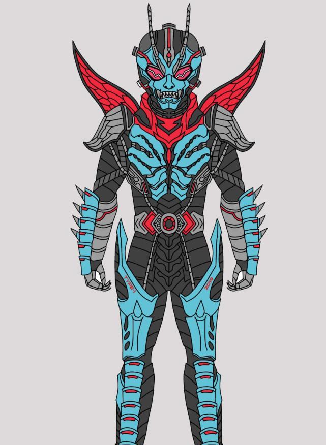 整体形象除了胸部护甲,基本与异类zero-one一模一样,感觉大家都在学习