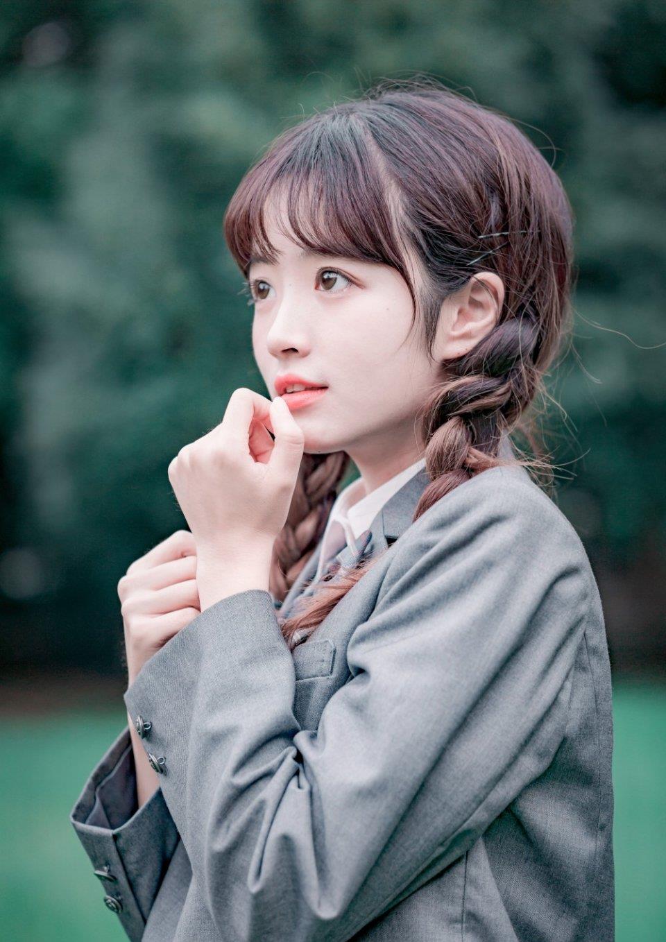 清甜小女生jk制服清纯_高清图集_新浪网