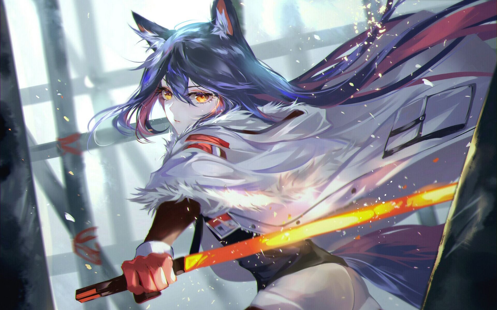 动漫壁纸 战斗是一门艺术 画师vardan