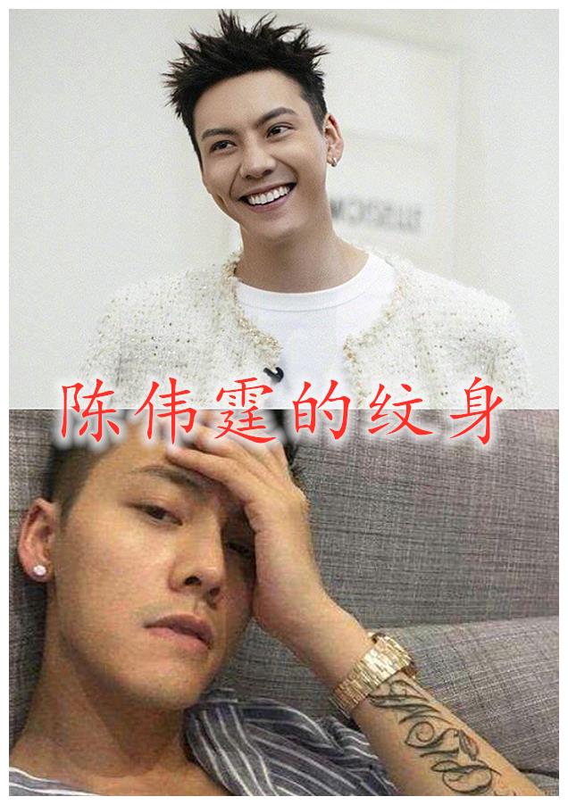 明星也爱纹身胡歌为父母陈伟霆为粉丝而baby为了爱情
