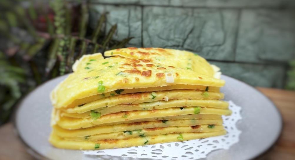 劲道口感蛋香浓郁,在家做的鸡蛋饼也可以这么好吃_高清图集_新浪网