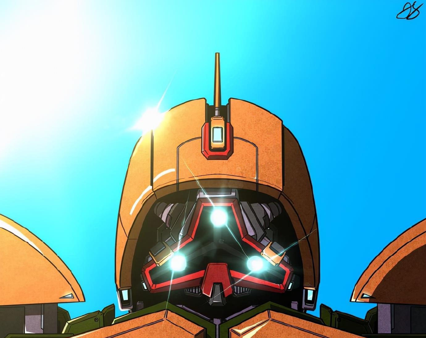 高达正面头像插画大家喜欢哪张