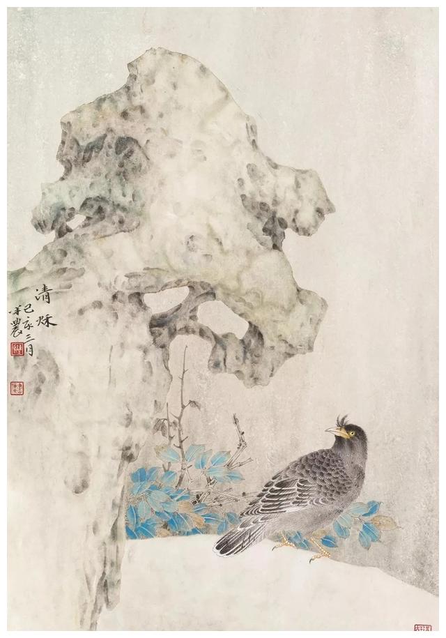 陈建强的花鸟画造境唯美,引人踏入清雅之境|陈建强|花鸟画|山水_新浪