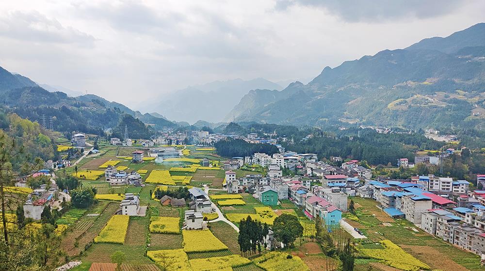 重庆巫溪尖山镇:地处高山,集镇地势较平,是"康养天堂"