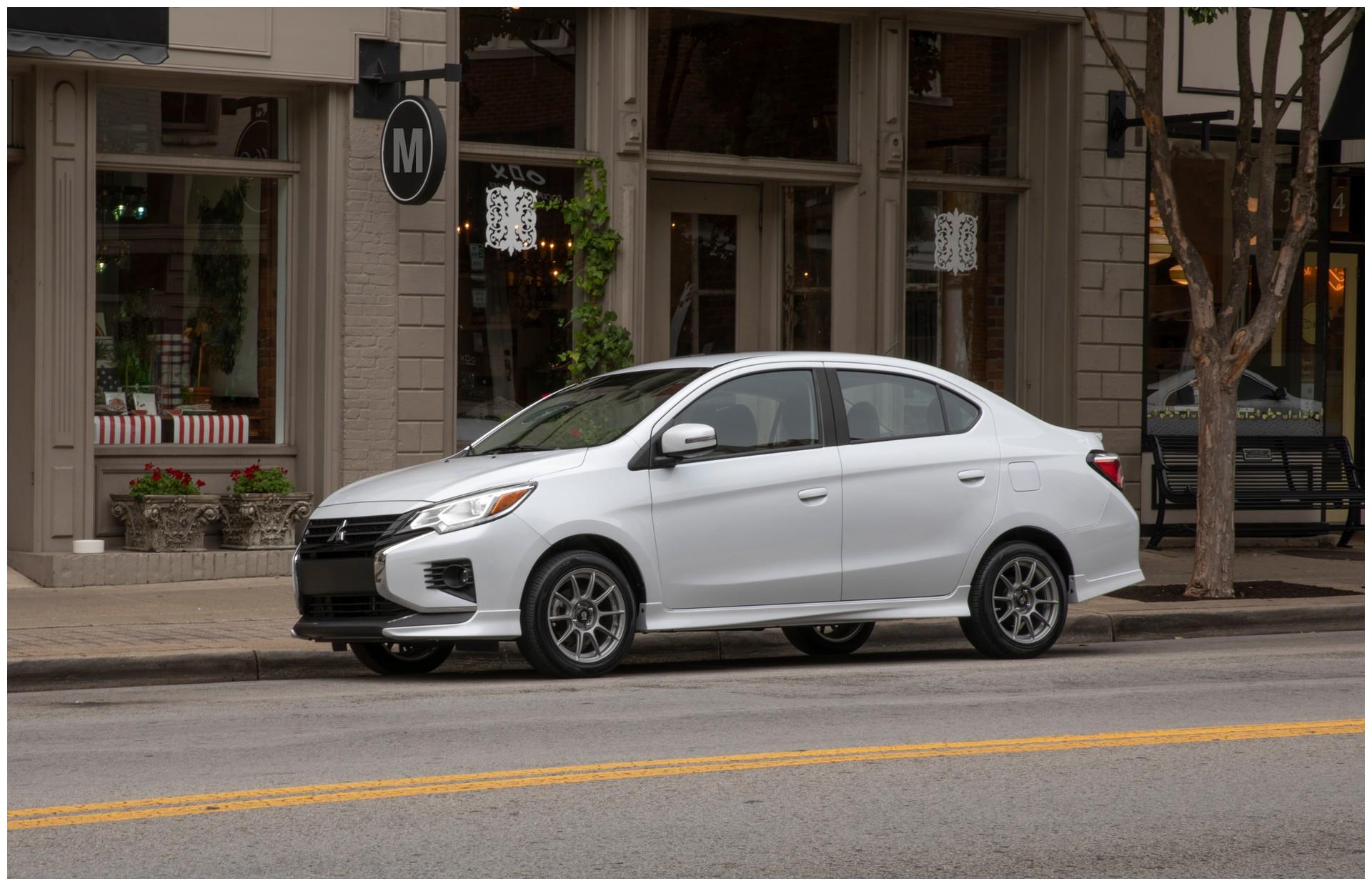 两种外观选择新款三菱mirage海外市场发售