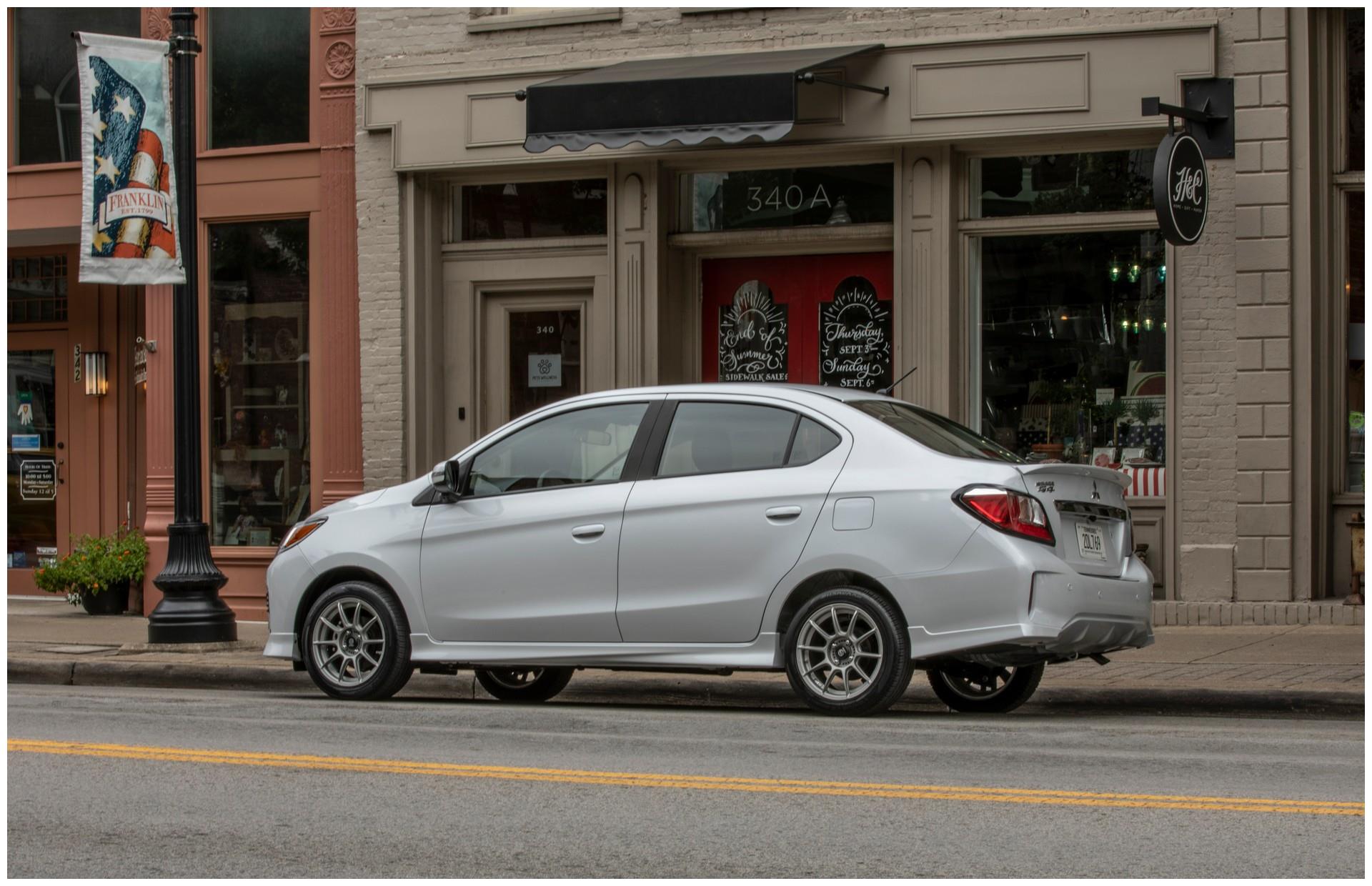 两种外观选择新款三菱mirage海外市场发售