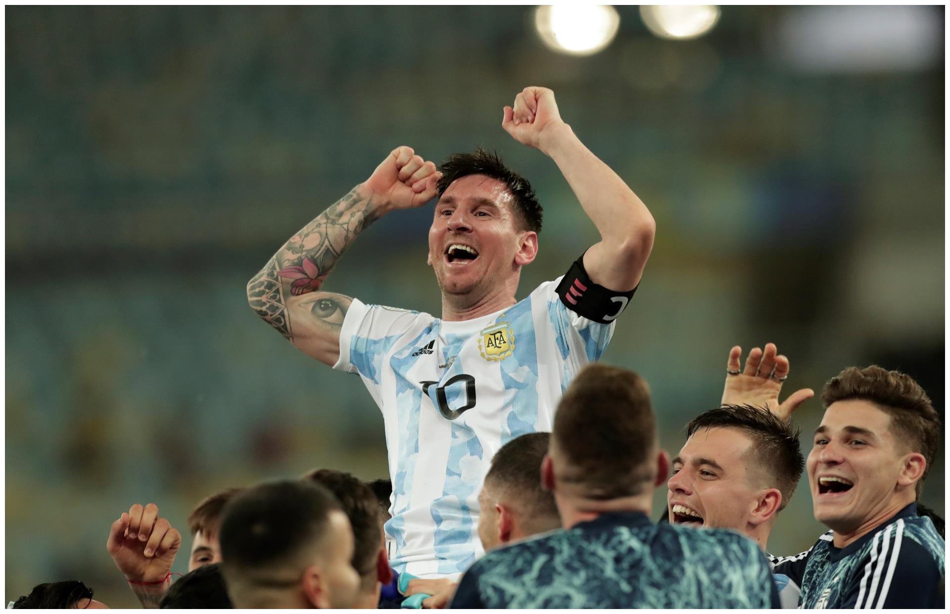 世界杯早报：阿根廷进军决赛梅西刷爆纪录 C罗不打算退役_比赛_进球_历史