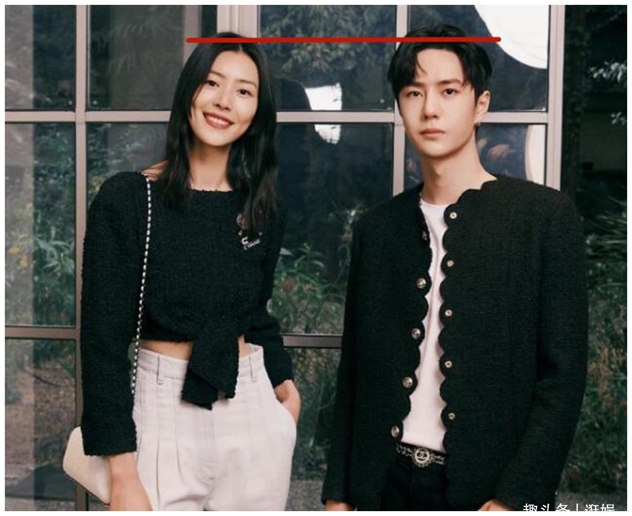 王一博和刘雯同框,却无意中戳破了说他身高造假的事情