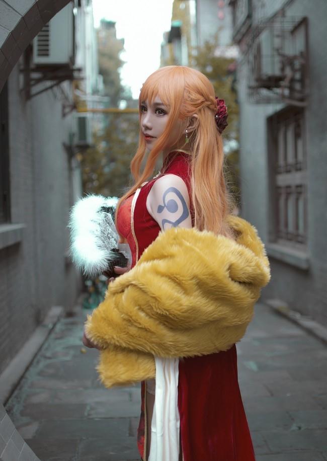 《海贼王》娜美中国风旗袍cosplay,水友:一个字,绝!