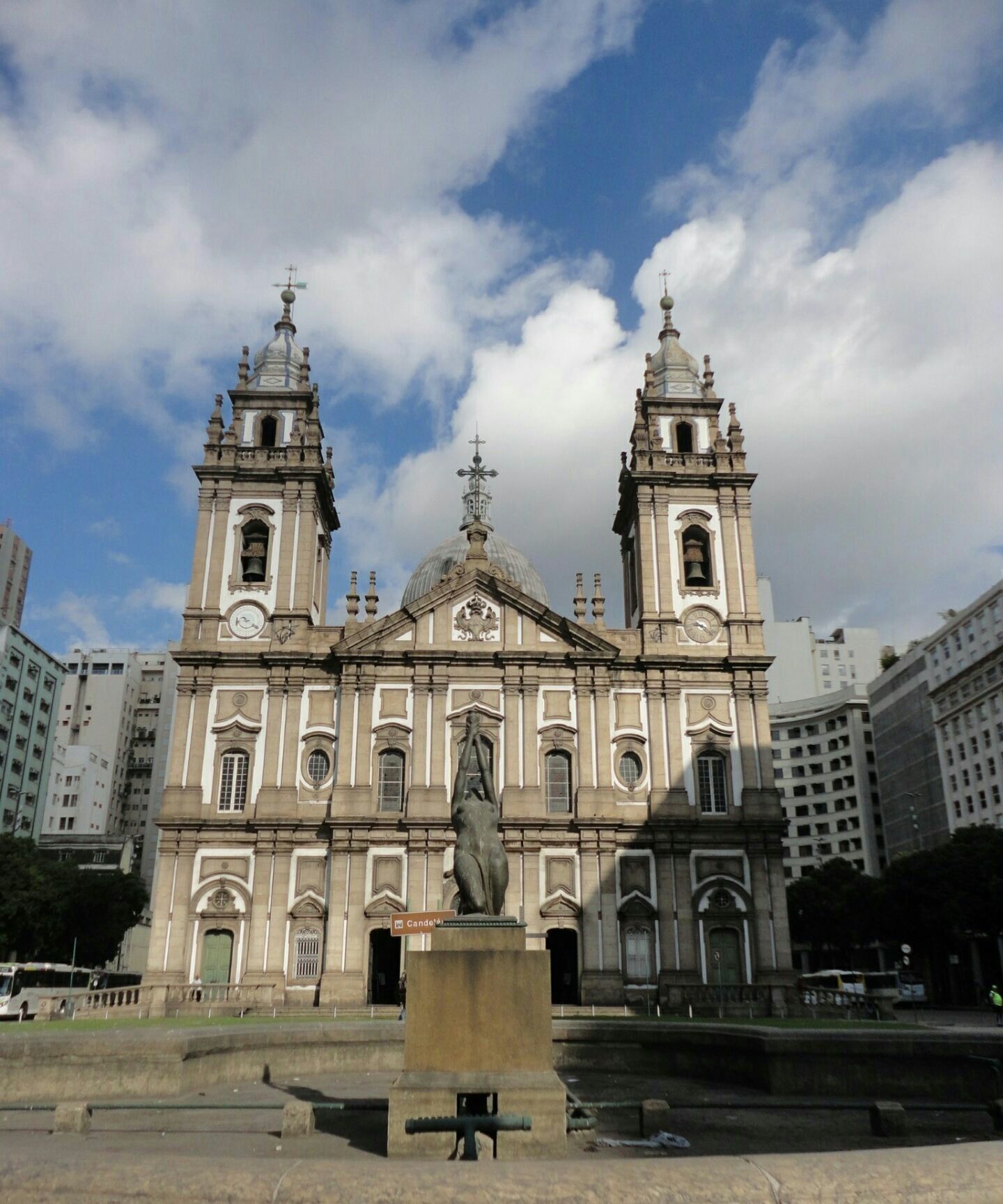 南美 巴西 里约热内卢 坎德拉利亚教堂