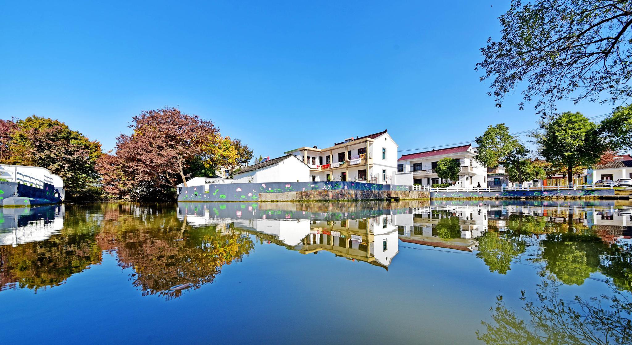 无锡美丽乡村锡山东港港南村南古庄,因地制宜精心打造颜值飙升.