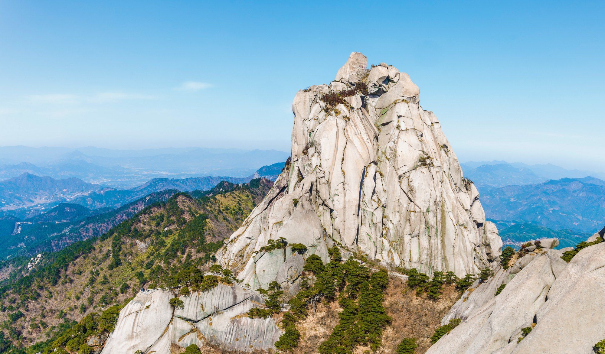 "江淮第一山"天柱山_高清图集_新浪网