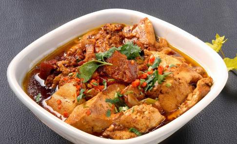 压锅豆腐 选用东北豆腐加入压锅酱制作而成_高清图集_新浪网