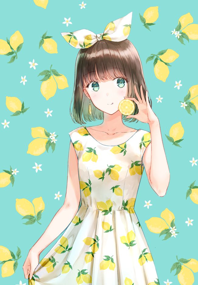 一组清新脱俗的动漫美图合集,夏日中的小仙女等你抱走