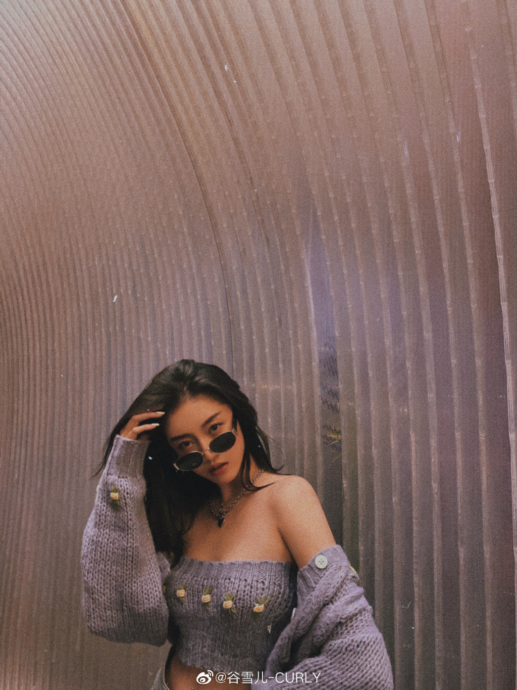 网红美女模特谷雪儿迷人写真美照欣赏_高清图集_新浪网