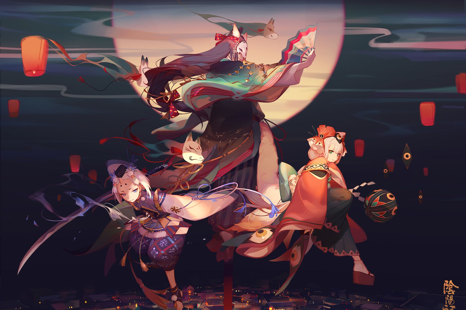 阴阳师绝美壁纸特辑 带你进入唯美空灵的和风异次元 值得收藏 阴阳师绝美壁纸特辑 带你进入唯美空灵的和风异次元 值得收藏