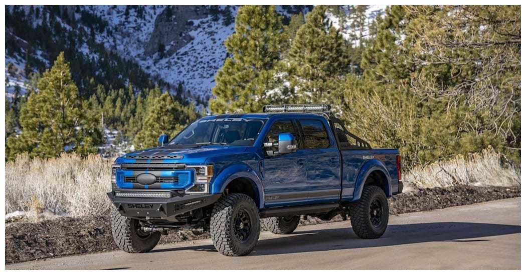谢尔比打造的越野怪兽福特f250超级皮卡官图亮相